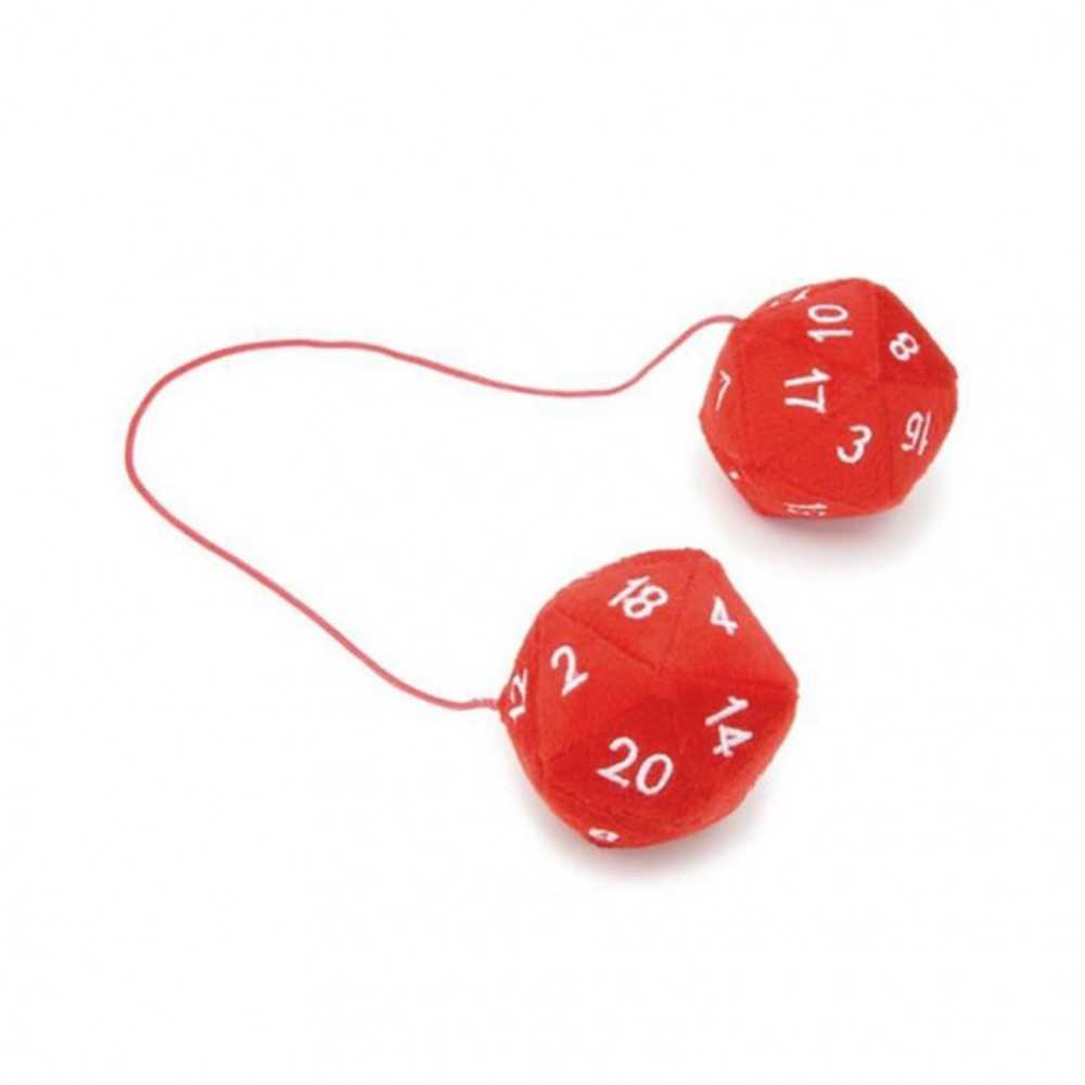20 Sided Plush Dice Dangler