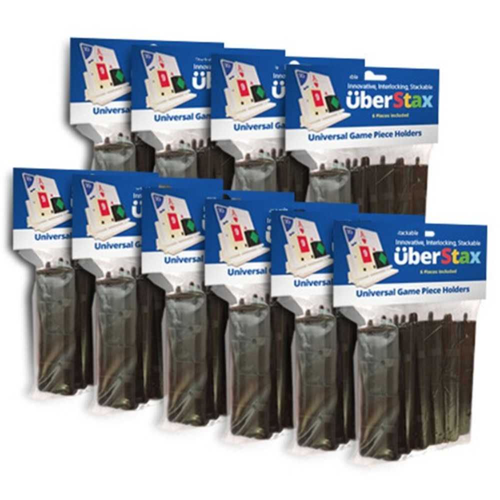 Uber Stax Game Piece Holders Black (10)