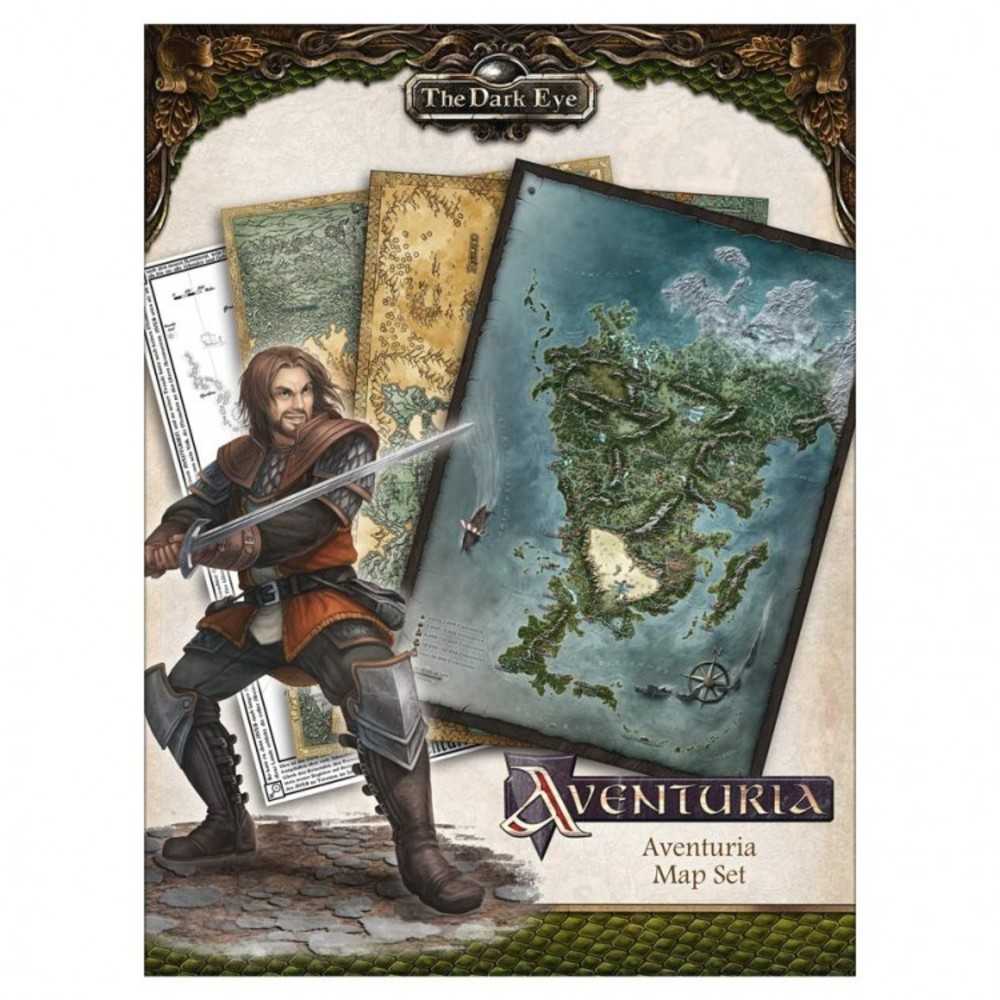 Tde: Aventuria Map Set Boxed