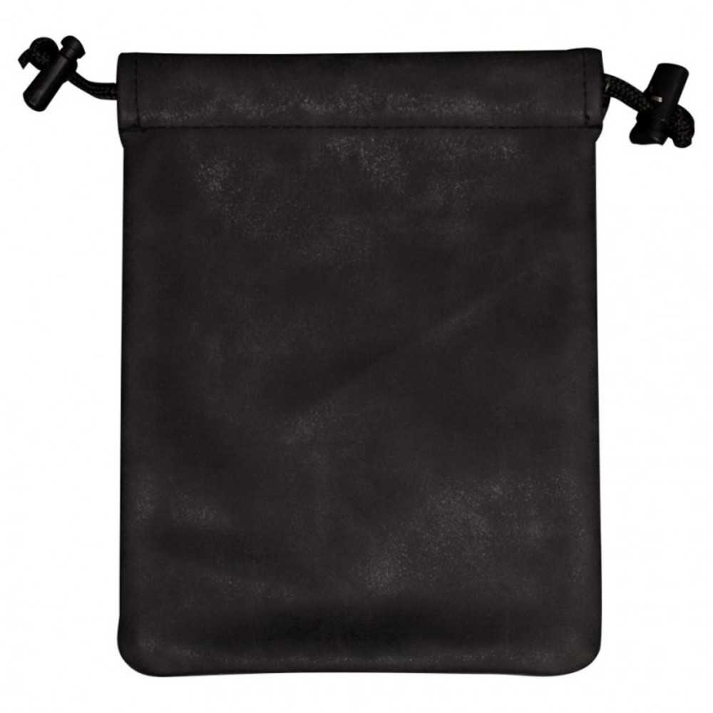 Dice Bag: Suede: Treasure Nest: Jet