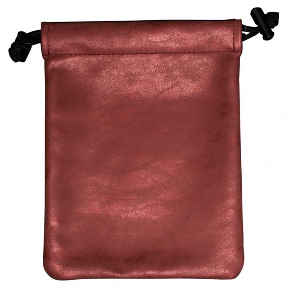 Dice Bag: Suede: Treasure Nest: Ruby