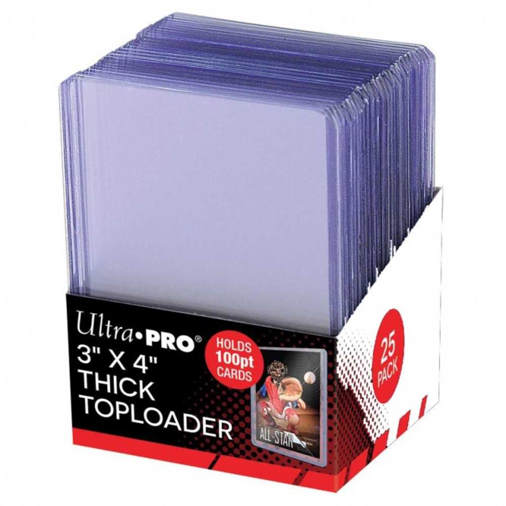 Top Loader: 3 X4 100 Pt Thick (25)