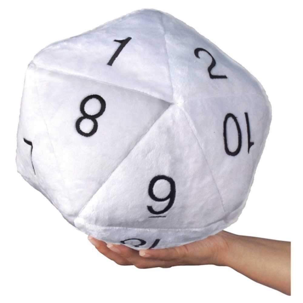 Jumbo D20 Plush: W Hbk