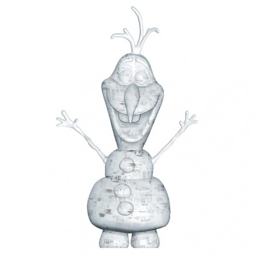 Puzzle: 3 D Crystal: Frz: Olaf