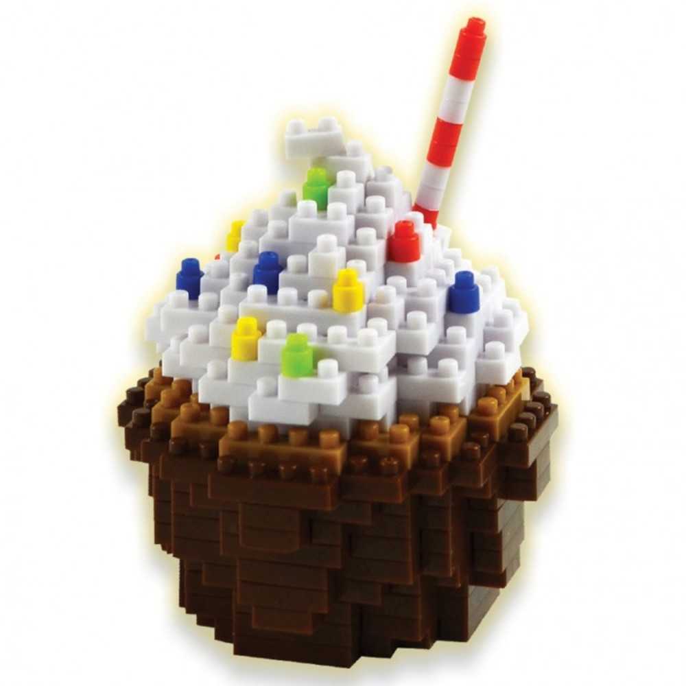Puzzle: 3 D Pixel: Cupcake