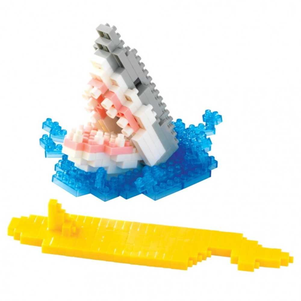 Puzzle: 3 D Pixel: Shark