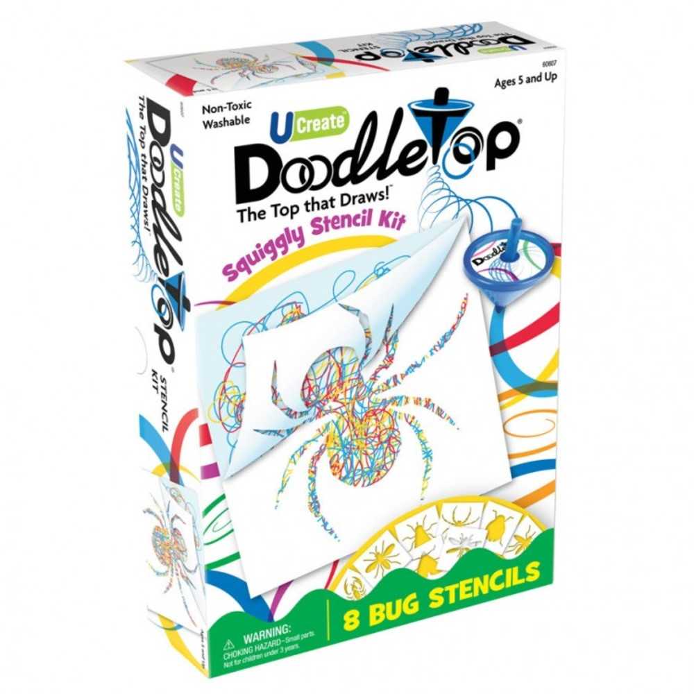 Doodletop Bug Stencil Kit