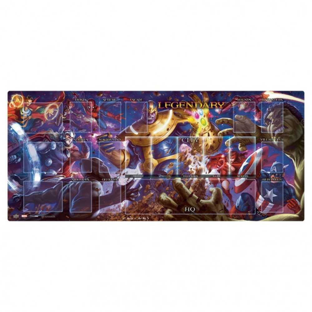 Play Mat: Legendary: Thanos vs Avengers