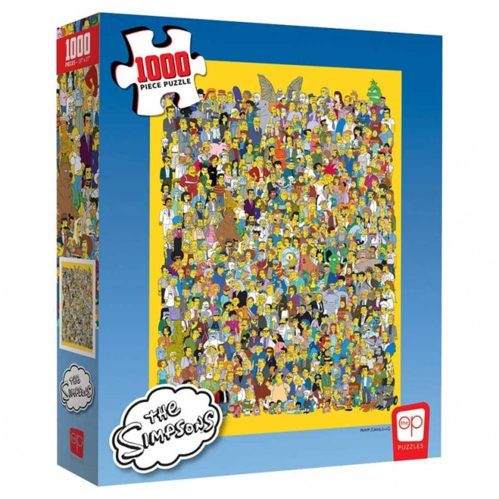 Puzzle: Simpsons Cast Thousands 1000 Pc