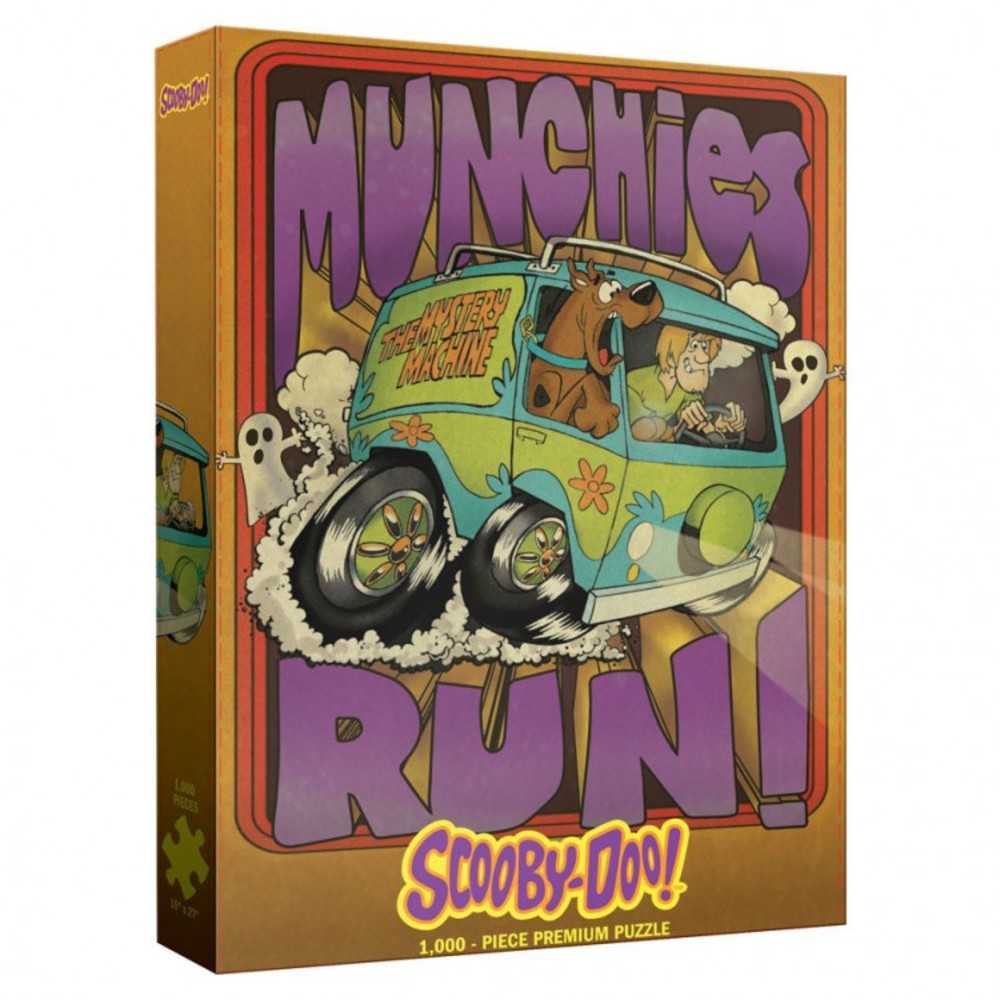 Puzzle: Scooby Doo: Munchies Run 1000 Pc