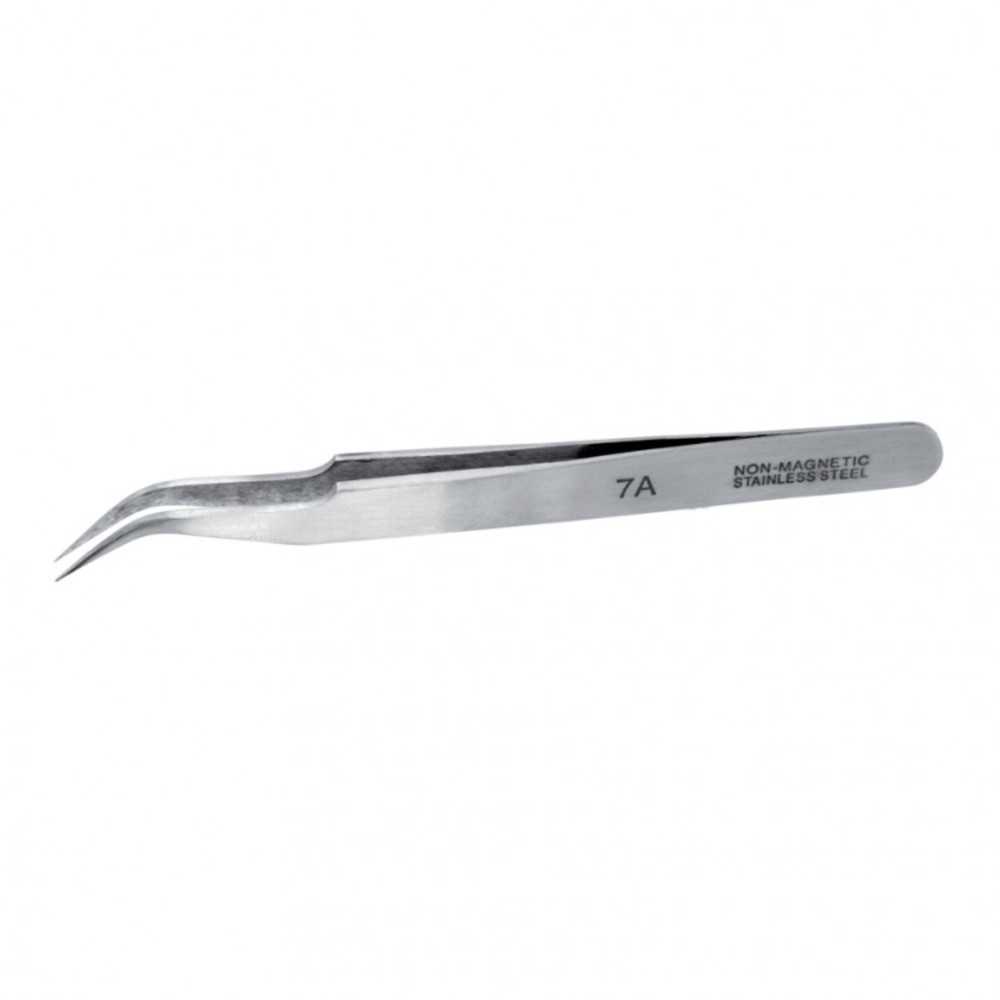 Tool: #7 Curved Stainless Steel Tweezers