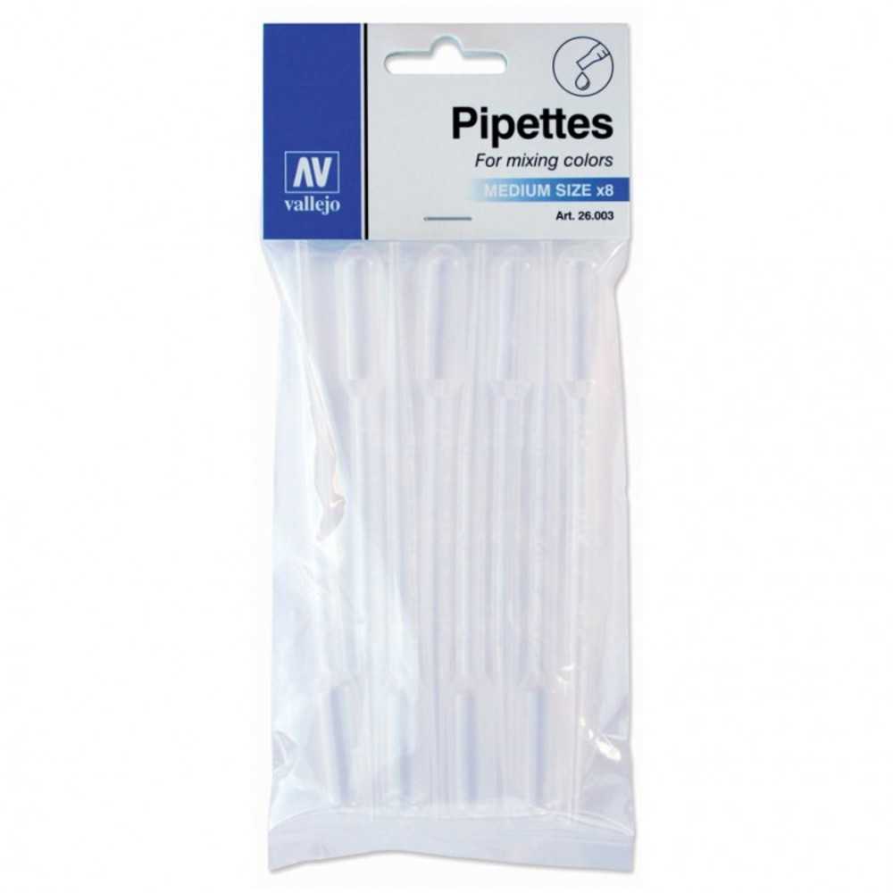 Accesories: Pipettes Medium Size 8x3ml.