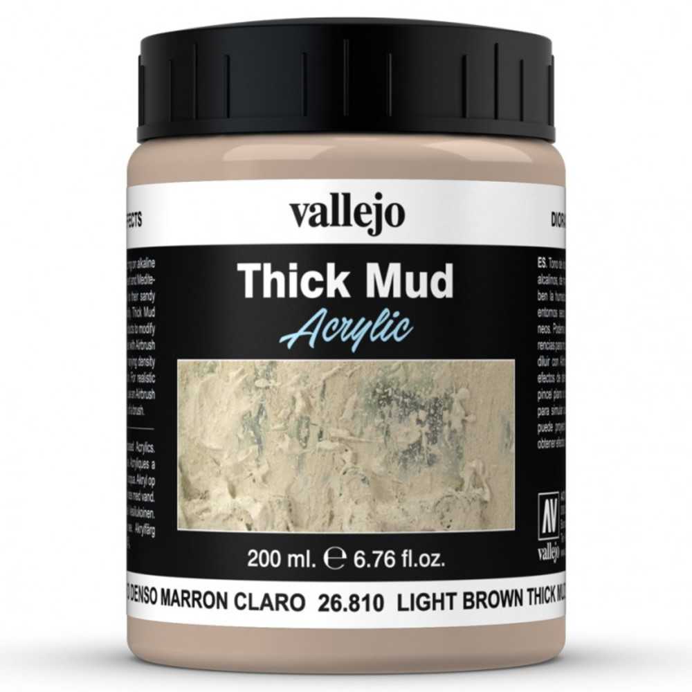 De: Mud: Light Brown Thick Mud (200 Ml.)