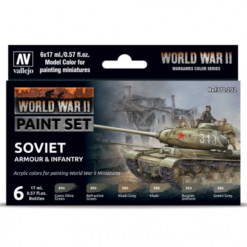Mc: Wwii: Set: Soviet Armour & Infantry
