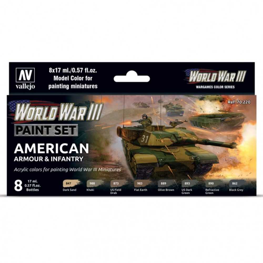 Mc: Wwiii: American Armour & Infantry