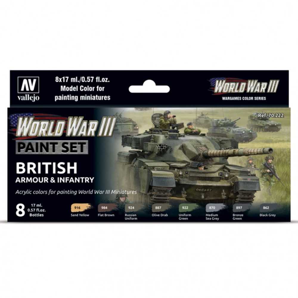 Mc: Wwiii: British Armour & Infantry