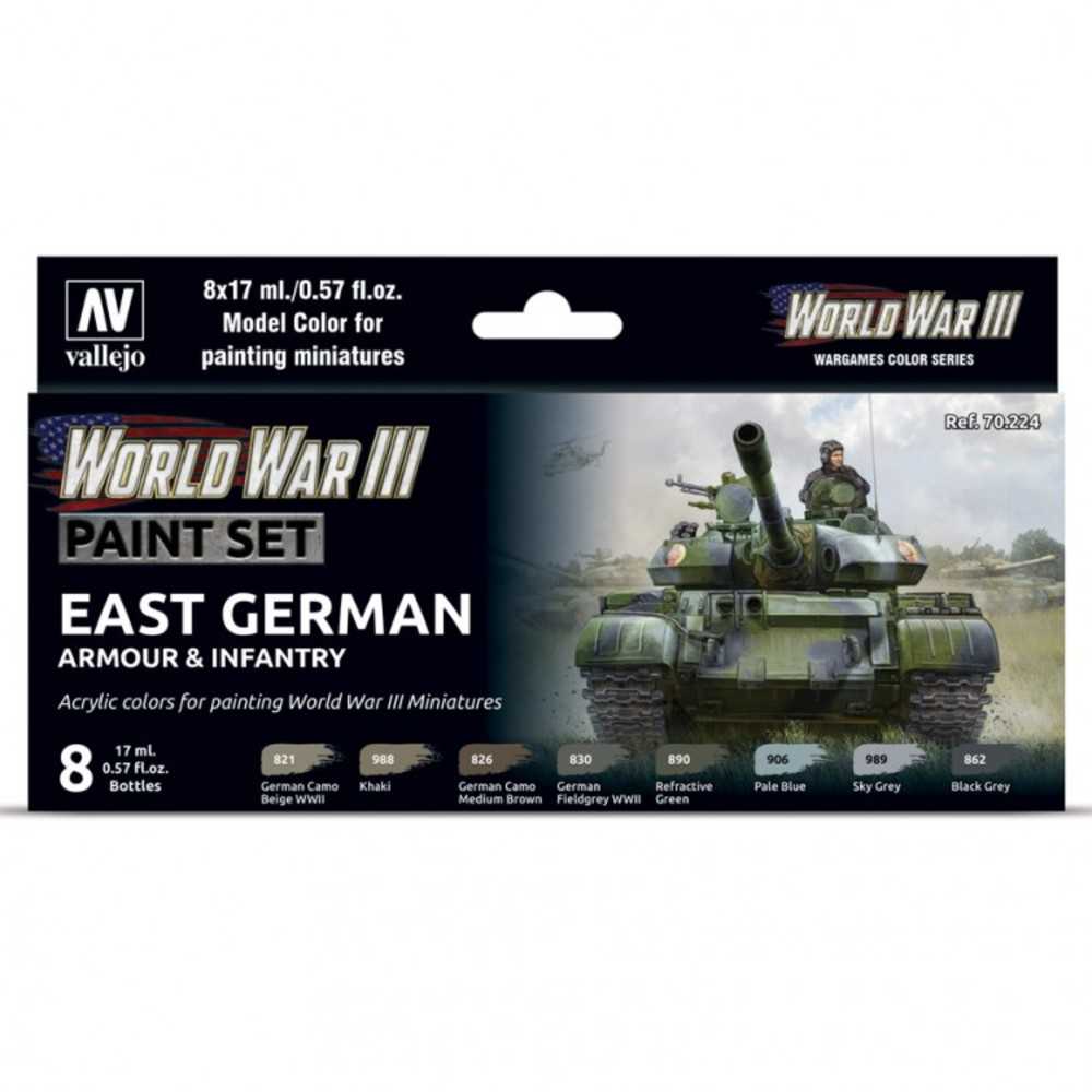 Mc: Wwiii: East German Armr & Infantry