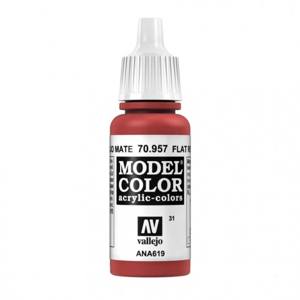 Mc: Matt: Flat Red (17 Ml.)