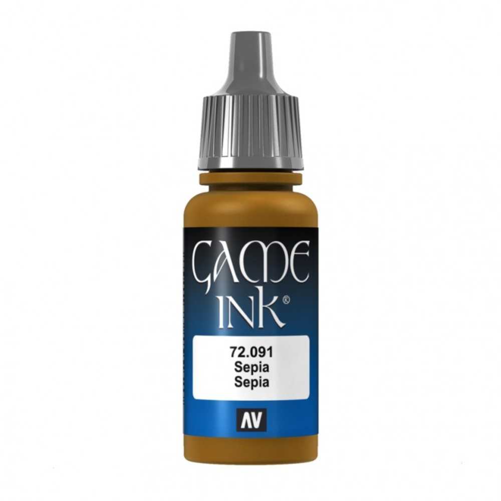 Gc: Ink: Sepia  Ink (17 Ml.)