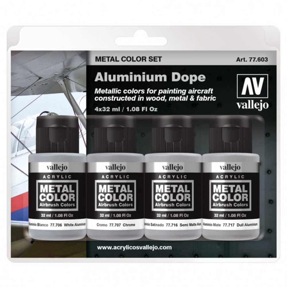 Mc: Metal: Aluminium Dope 4pk (32ml.)