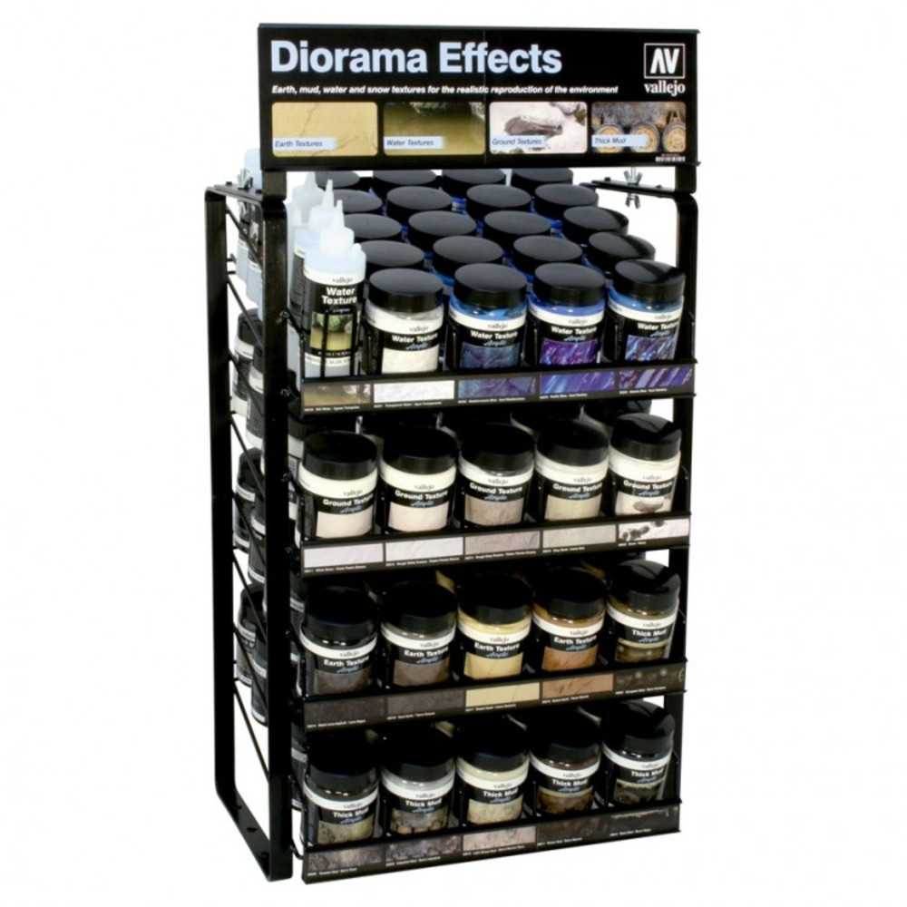 Diorama Effects Complete Range with Rack