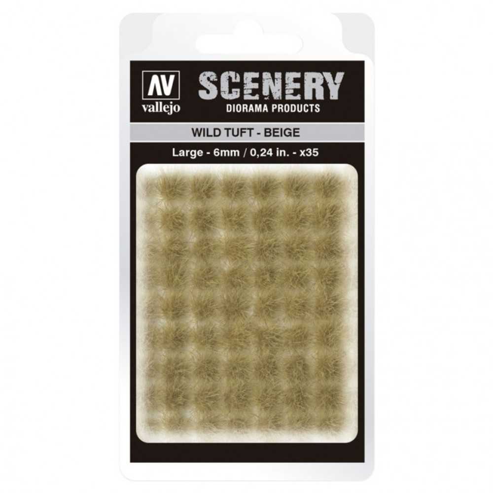 Scenery: Wild Tuft: Beige: Large