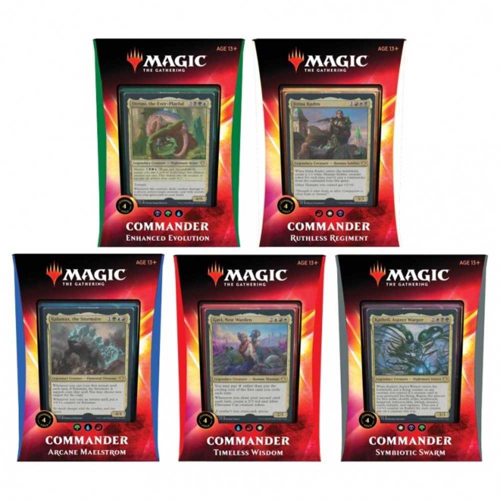 Mt G: Ikoria Commander Deck Display