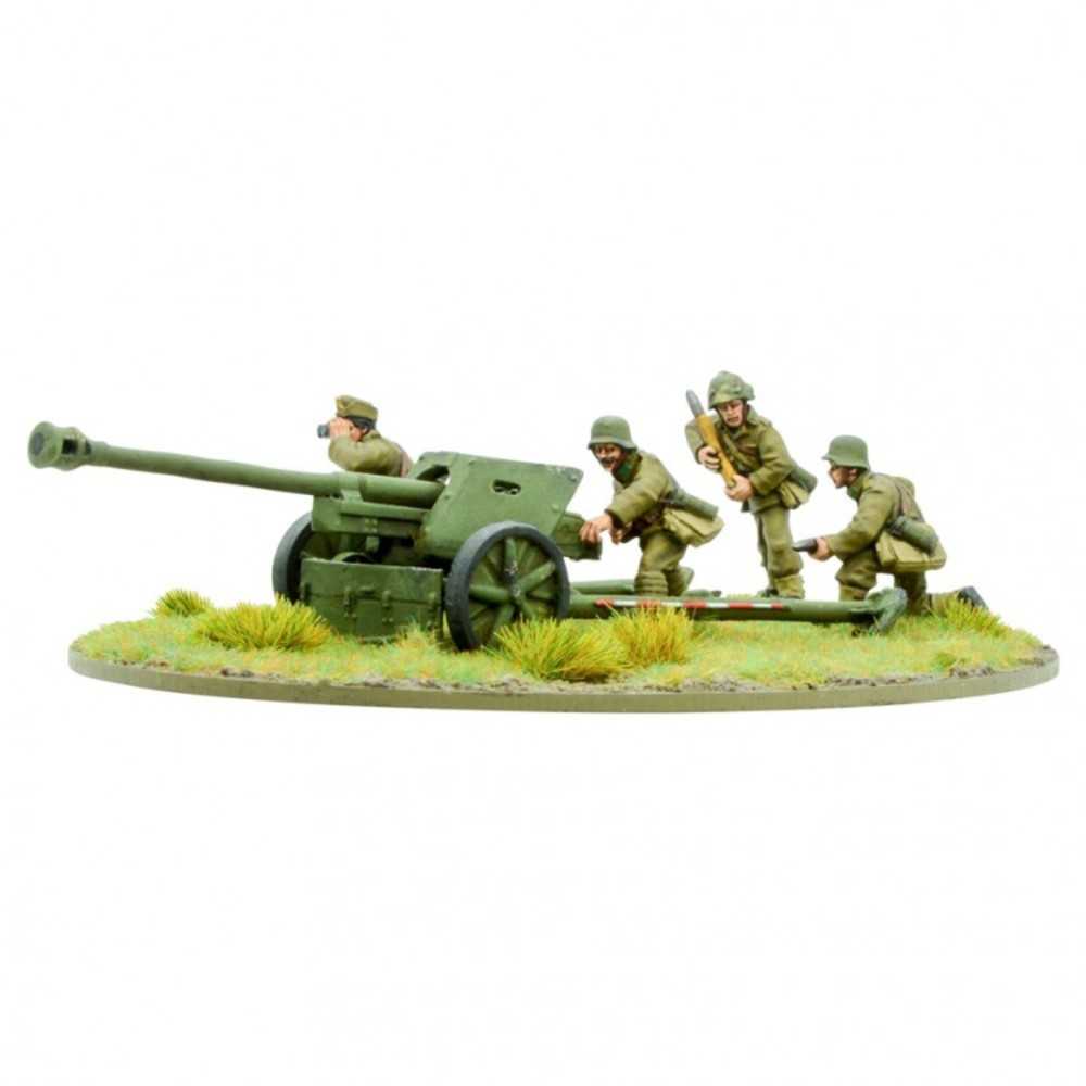 Ba: Hungarian Army Pak 40 Anti Tank Gun