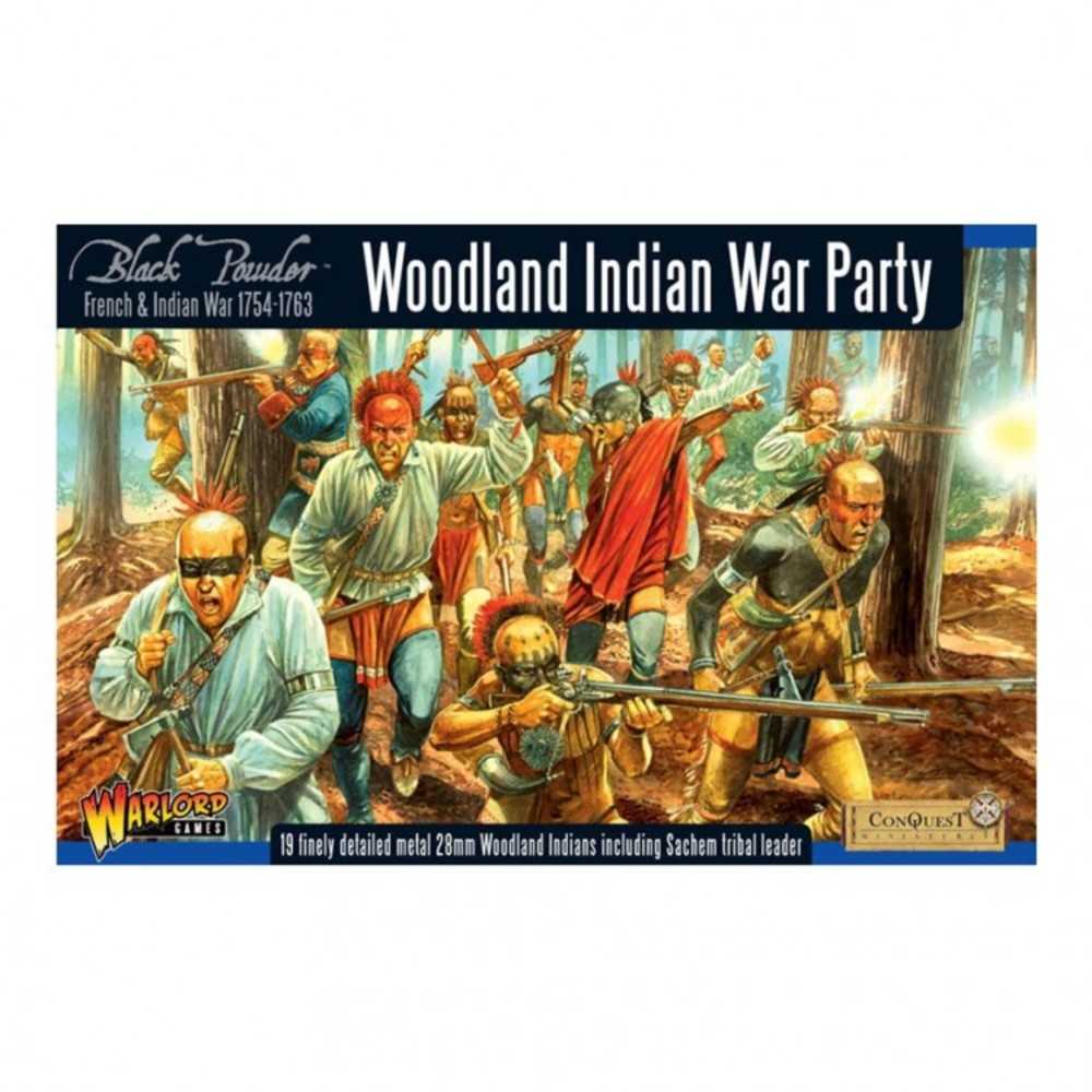 Bp: Fiw: Woodland Indian War Party