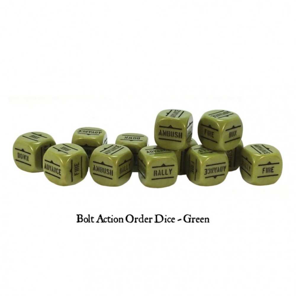 Ba: Orders Dice   Green