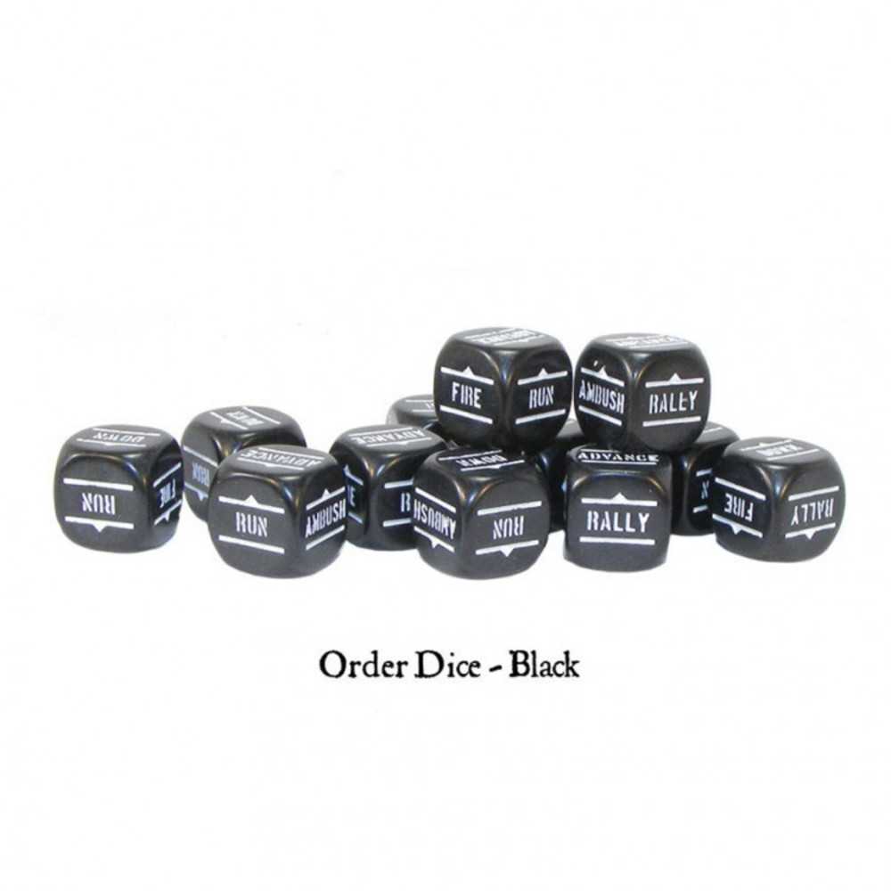 Ba: Orders Dice   Black
