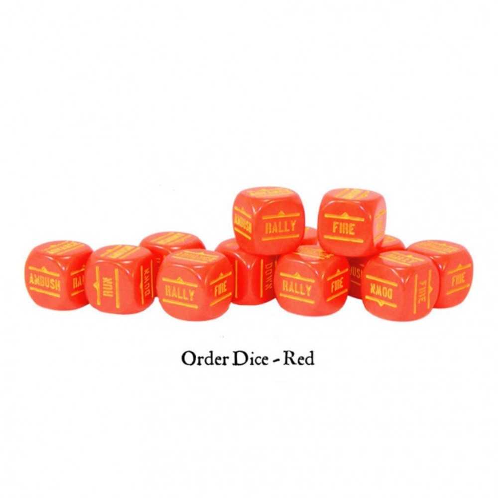 Ba: Orders Dice   Red