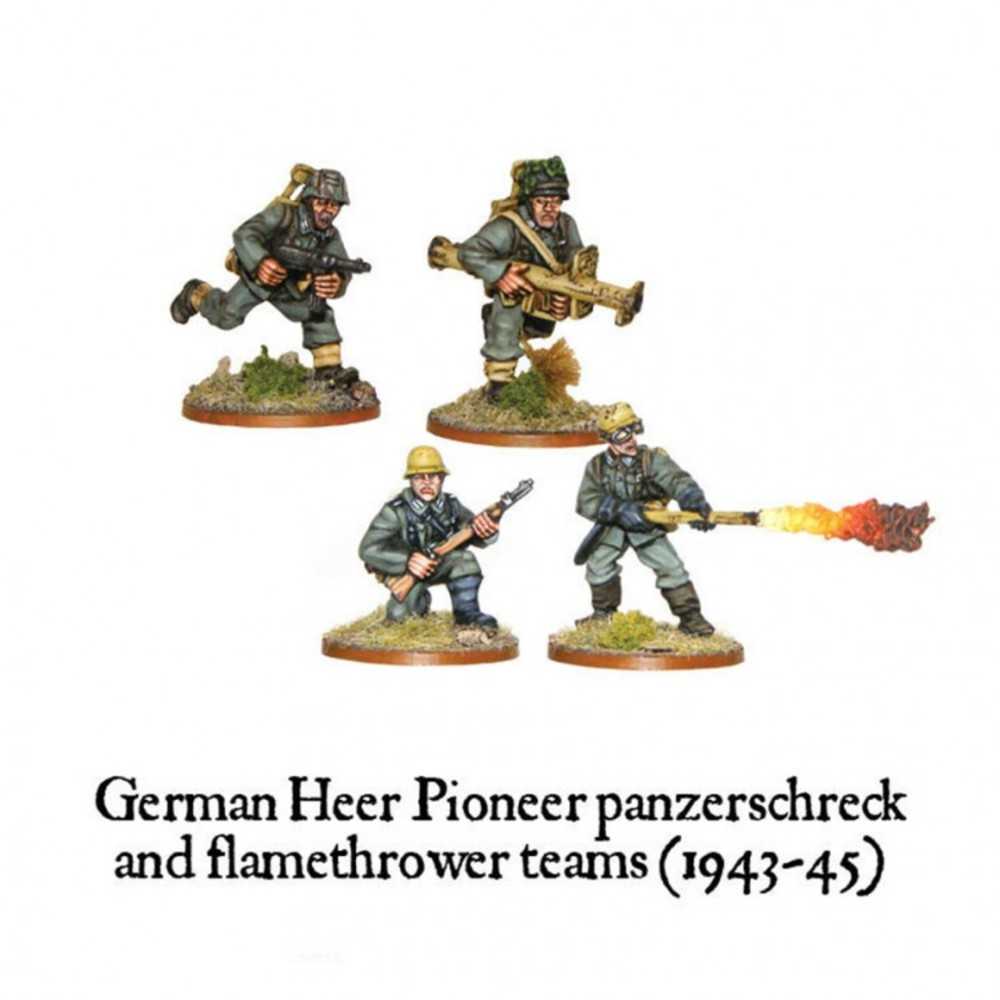 Ba: German Heer Pioneer Panzerschrek/Flame