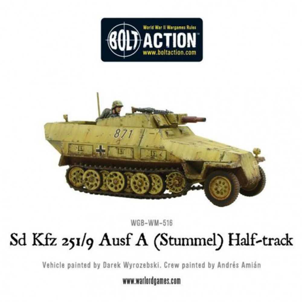 Ba: Sd.Kfz 251/9 Ausf D (Stummel) Half T