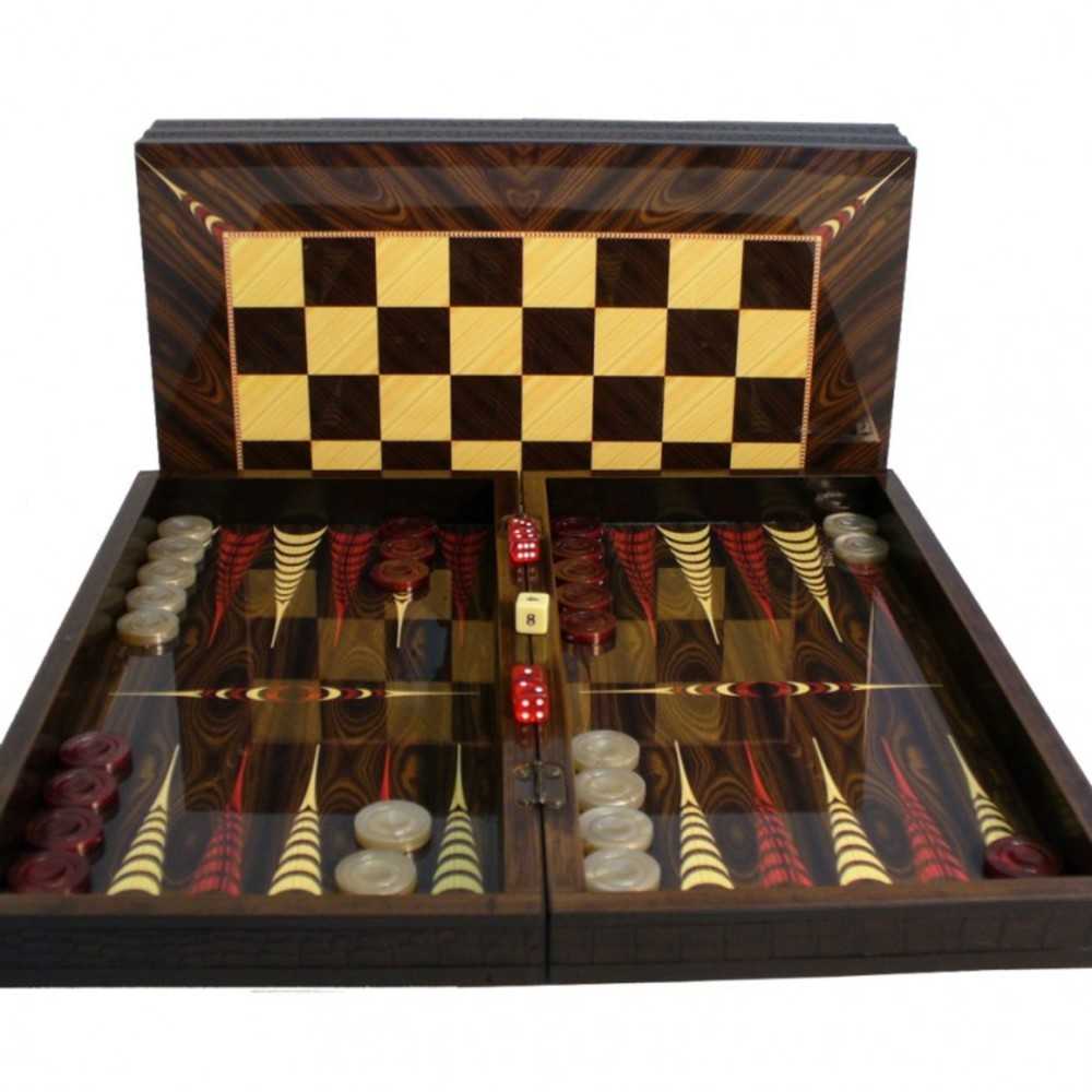 Backgammon: 16.5 In Elegance Set
