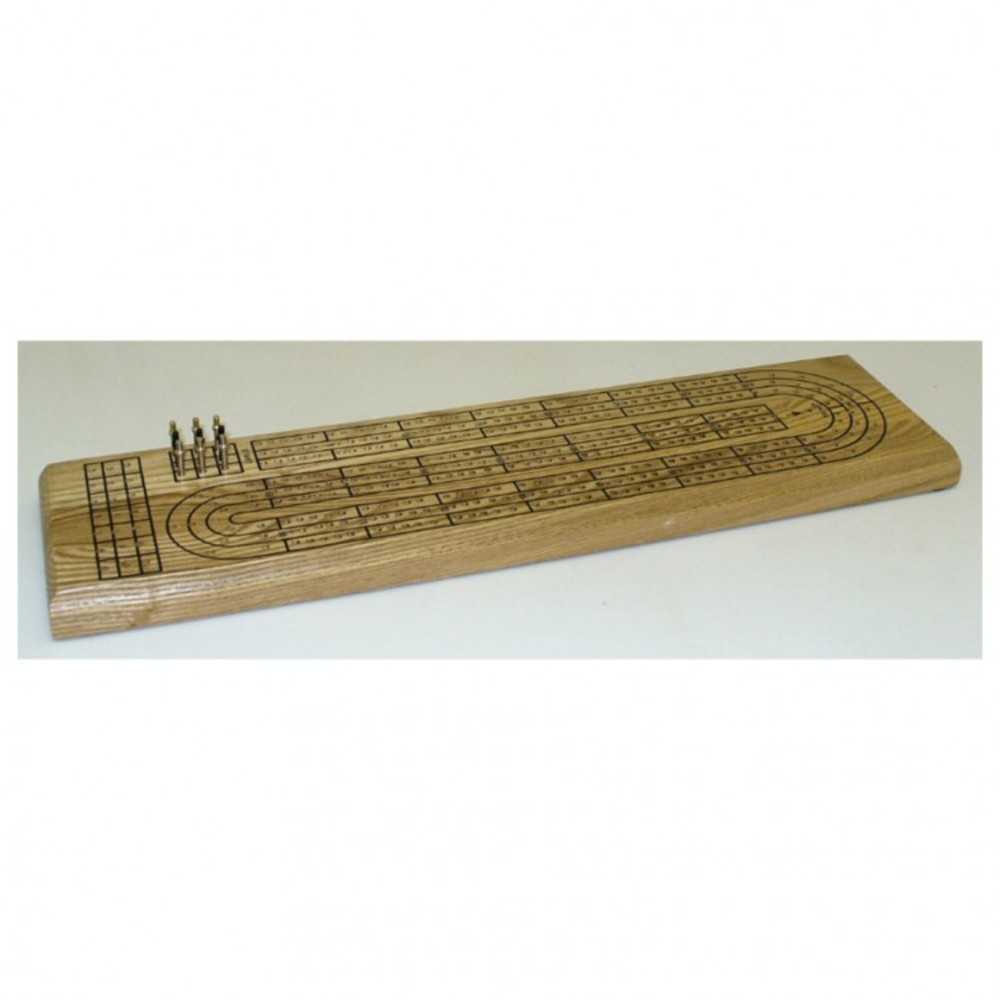 Cribbage: 3 Player Oak 15x4