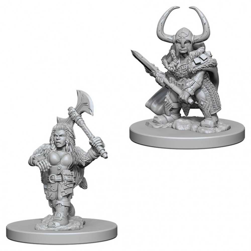 Dungeons & Dragons : Nmu: Dwarf Female Barbarian W4
