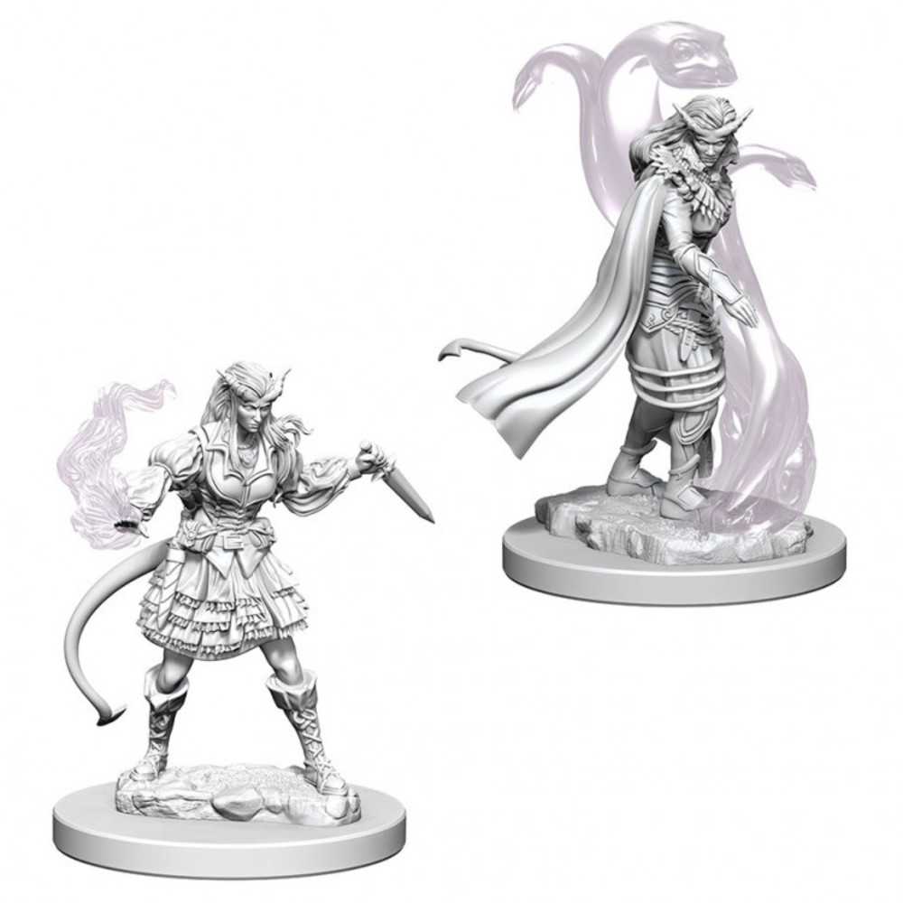 Dungeons & Dragons : Nmu: Tiefling Female Sorcerer W4