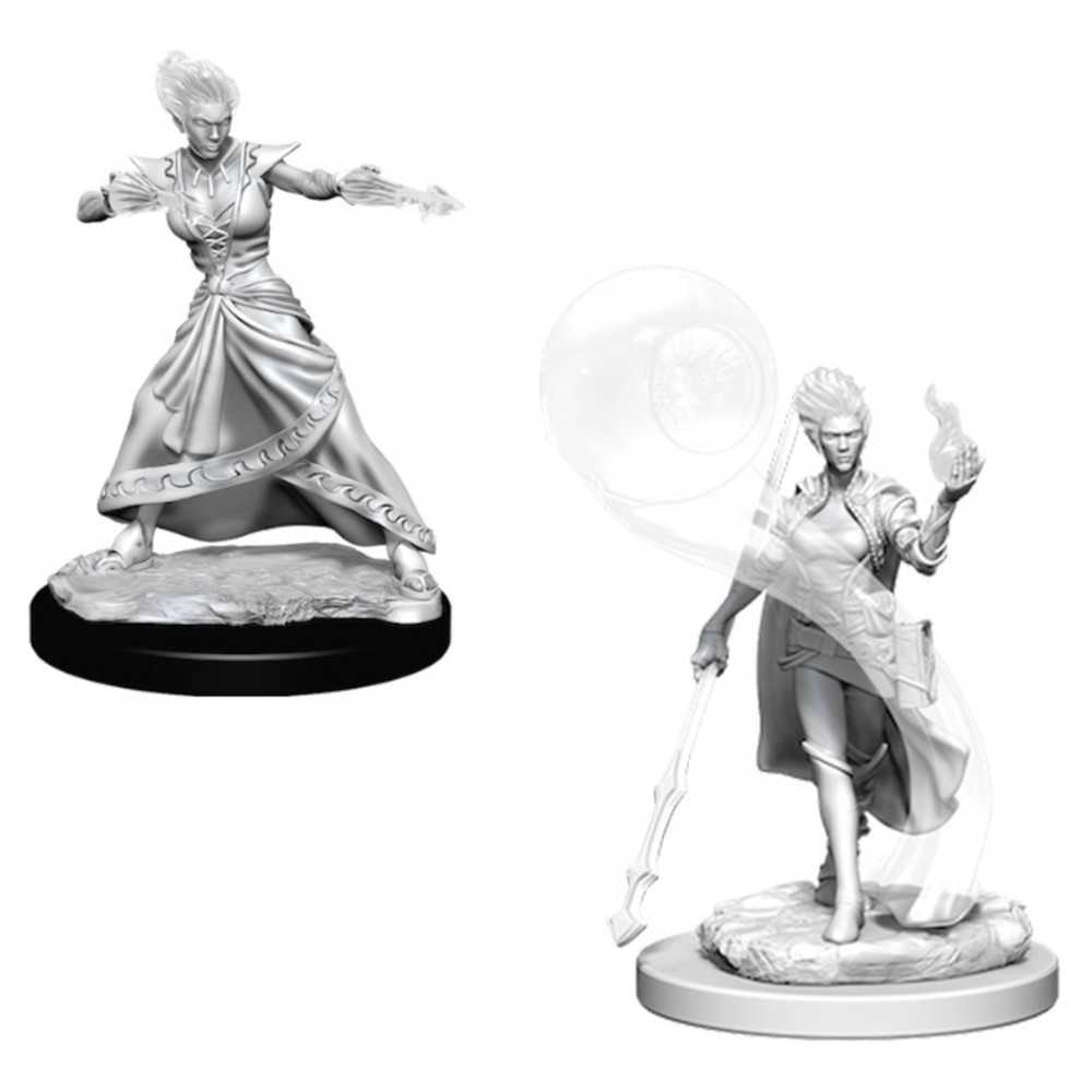 Dungeons & Dragons : Nmu: Fire Genasi Female Wizard W5