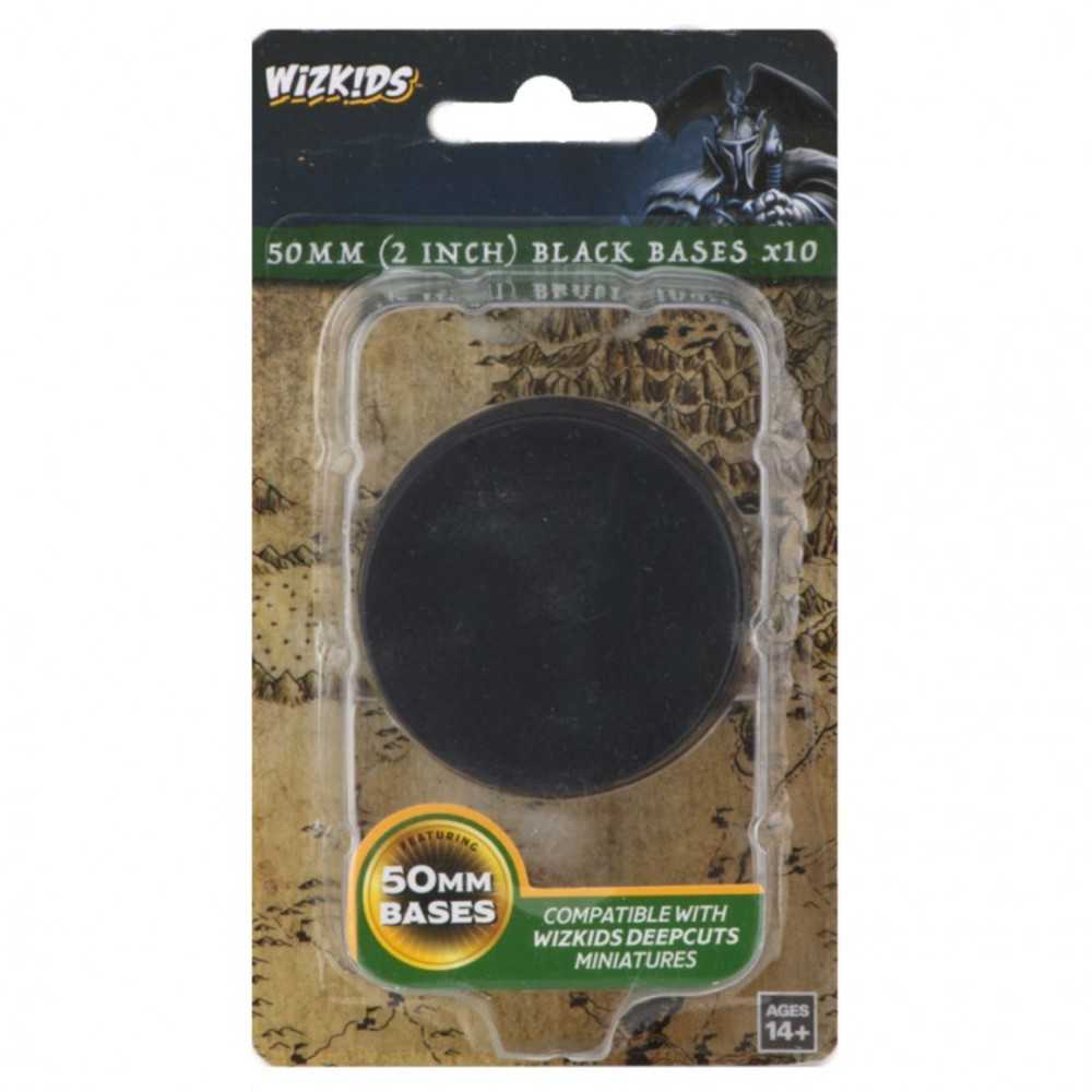 Wzk DC: Black 50mm Round Base