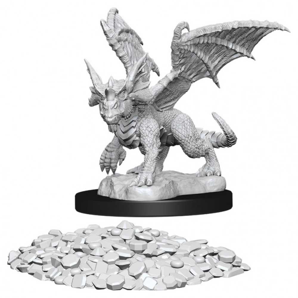 Dungeons & Dragons : Nmu: Blue Dragon Wyrmling W10