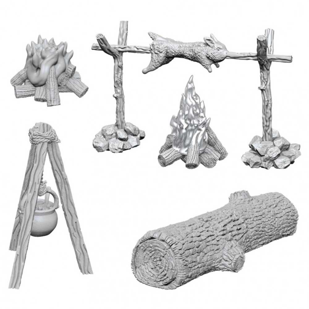 Wzk DC: Camp Fire & Sitting Log W10