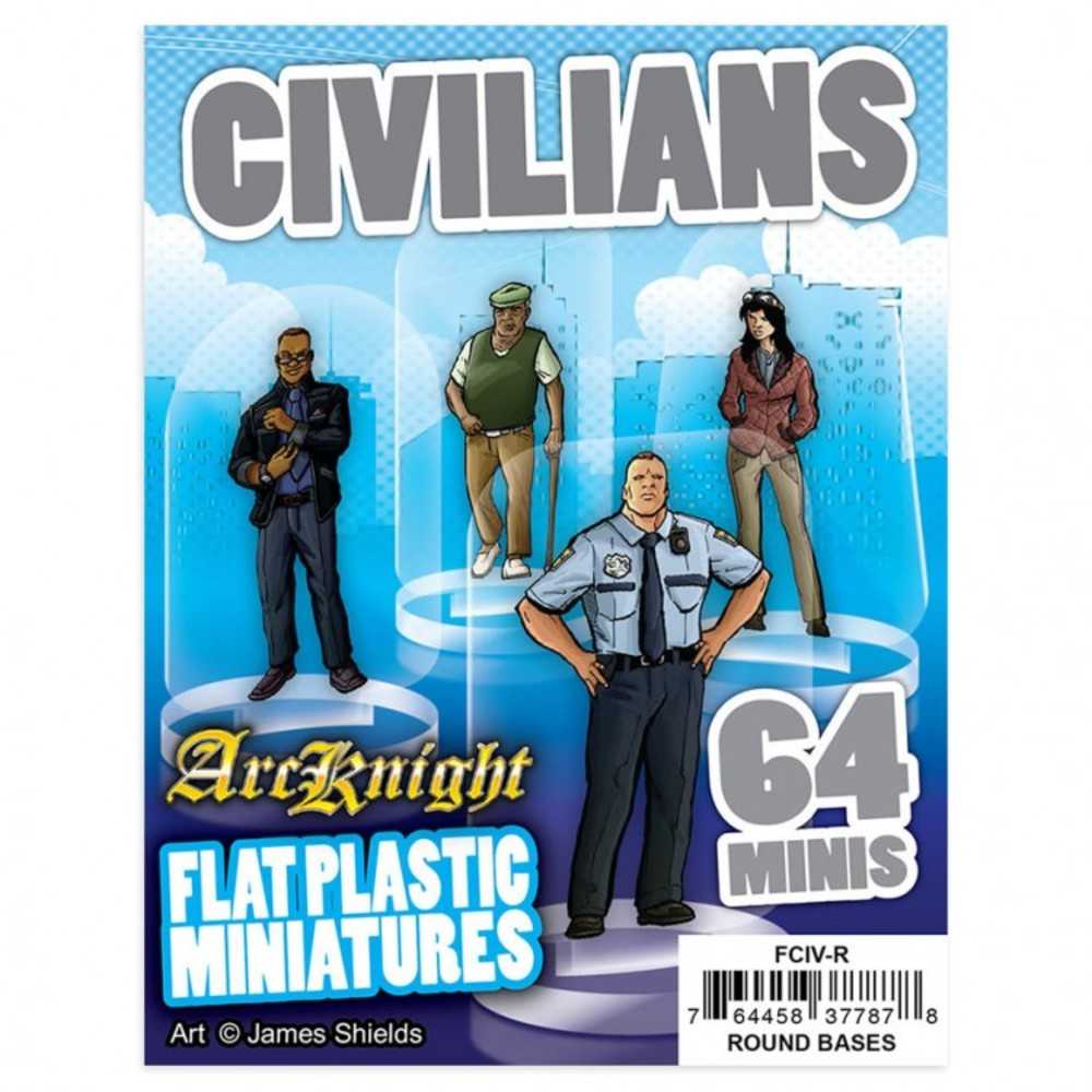 Flat Plastic Minis: Civilians