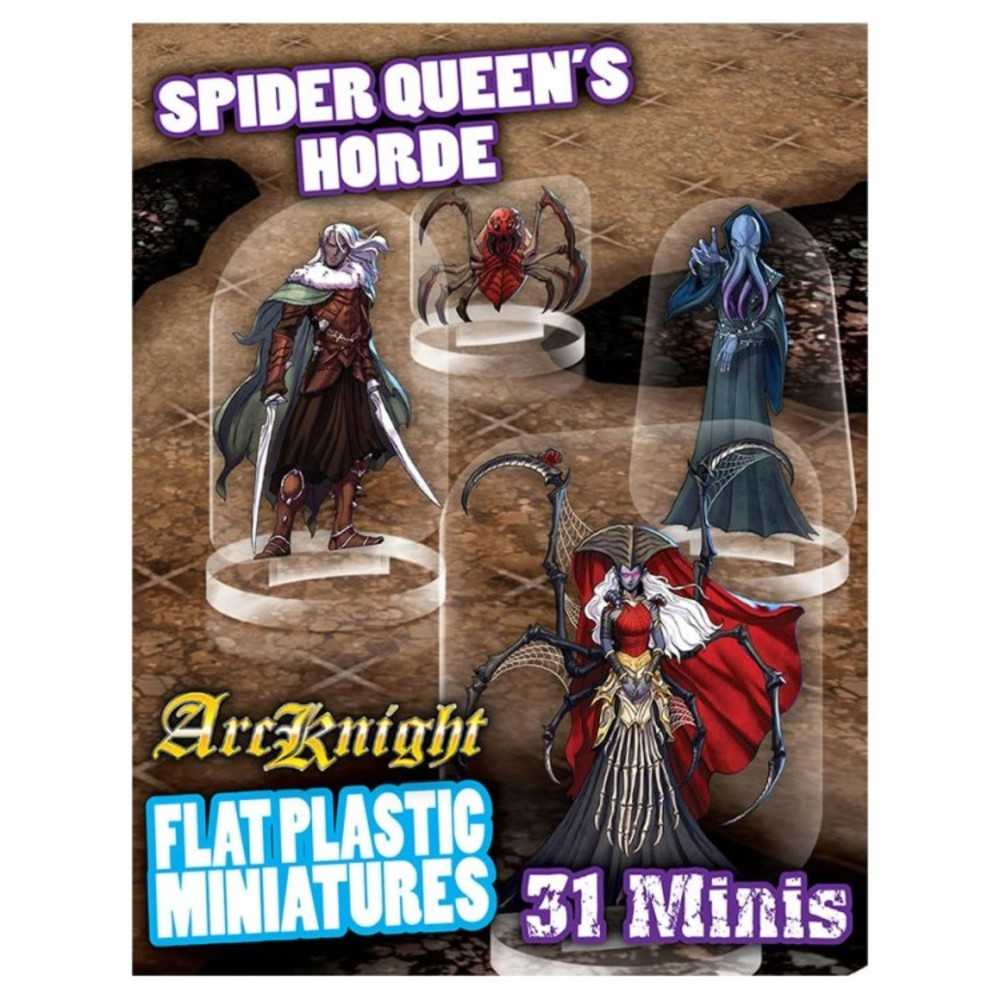 Flat Plastic Minis: Spider QueenS Horde