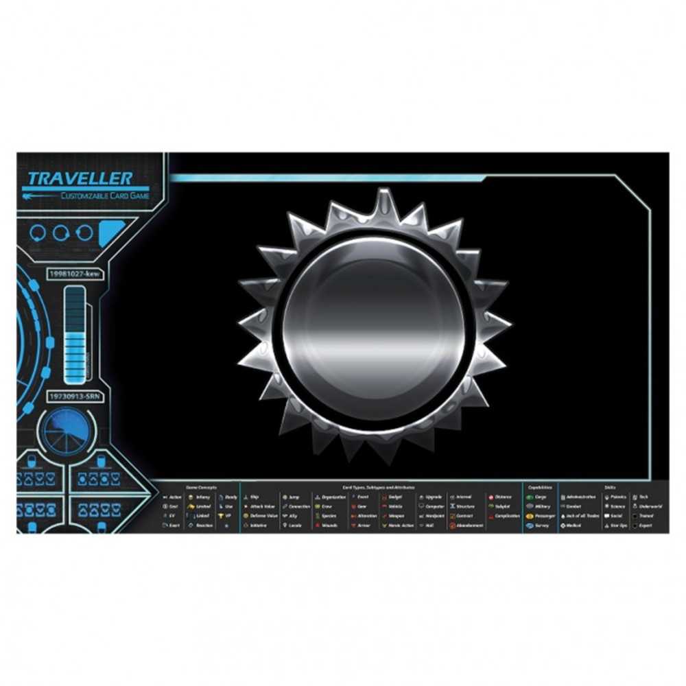 Traveller Cg: Play Mat Imperial Sunburst