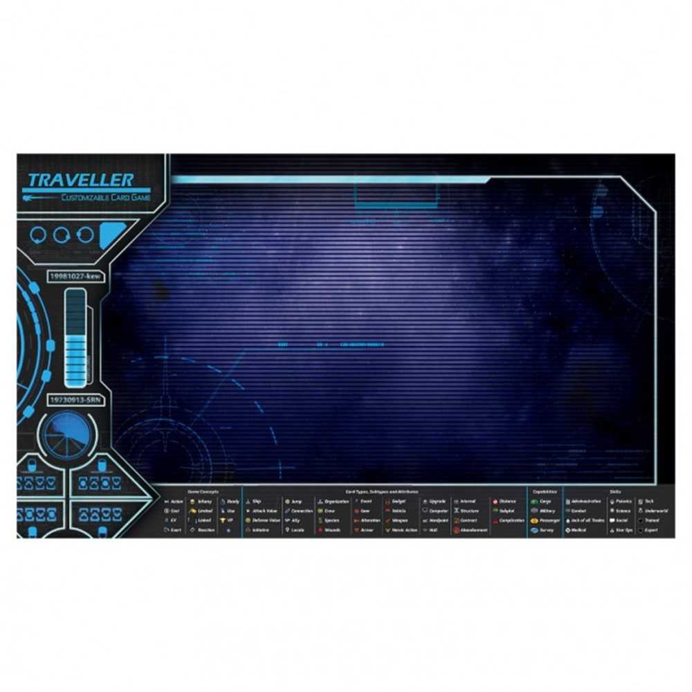 Traveller Cg: Play Mat Card Back