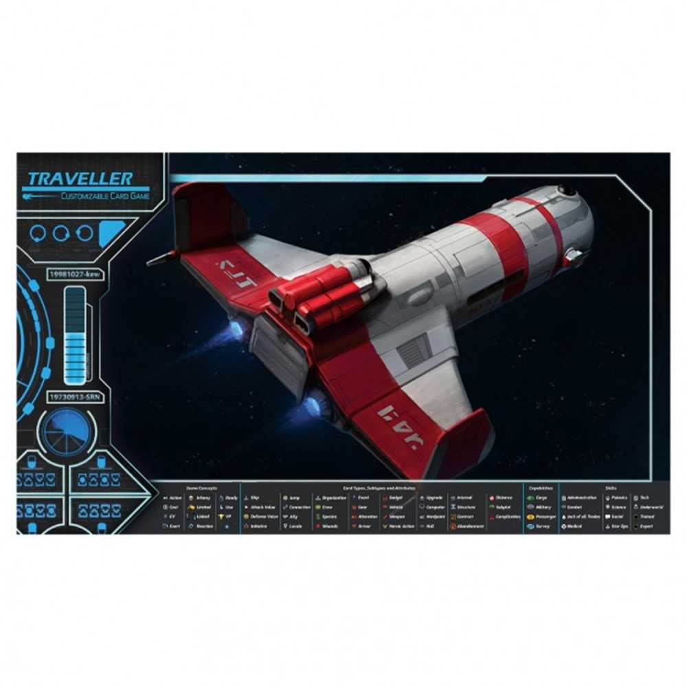 Traveller Cg: Play Mat Subsidized Merch