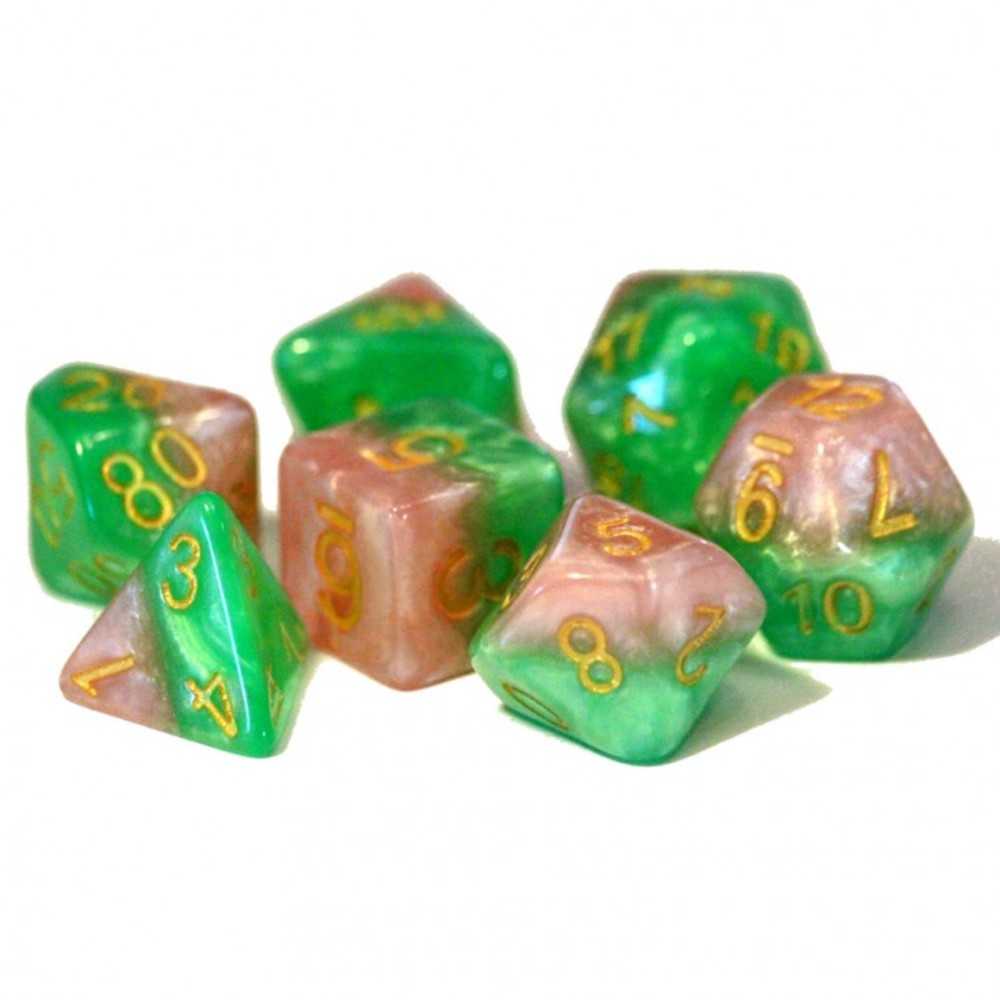 7 Set Cube: Halfsies: Rose Dice