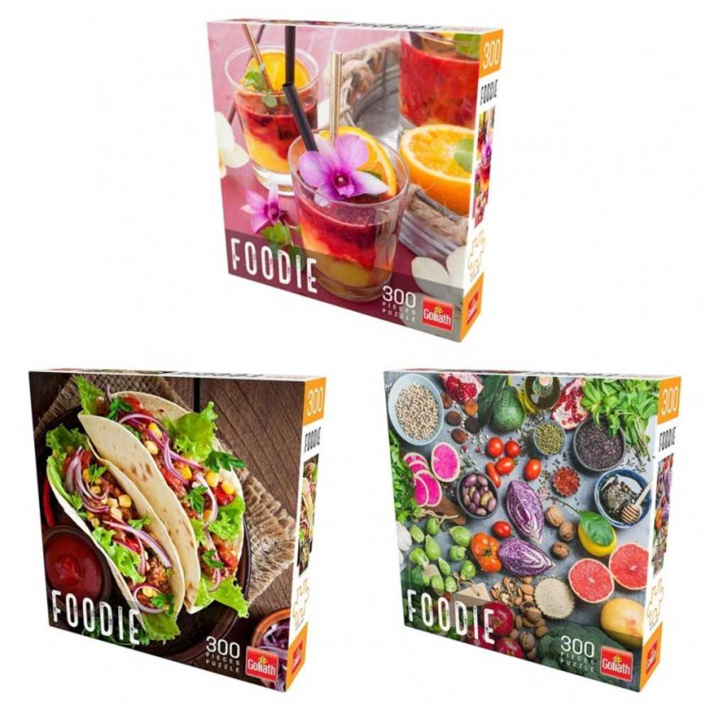 Puzzle: Foodie Ast (6) 300 Pieces