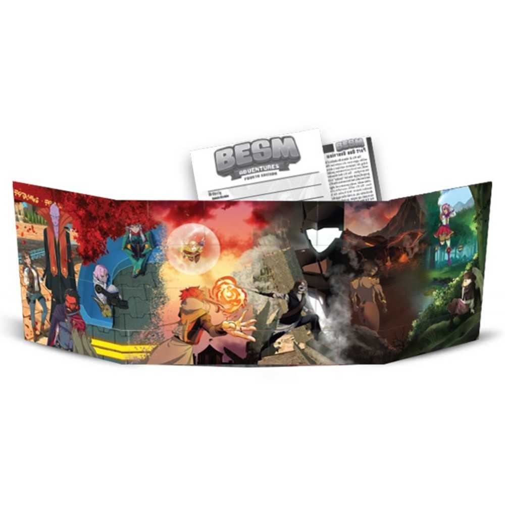 Besm Role Playing Game 4th Edition Gm Screen  